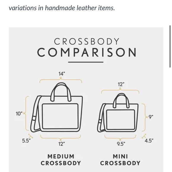 Portland Leather Classic Medium Crossbody COCOA 🦄 - Picture 6 of 6